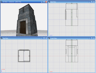 The tower model in DeleD